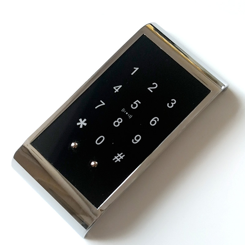 Qitai elektronický zámok na skrinky s číselným kódom, model 2020, zinková zliatina, vhodný pre drevené a kovové skrinky, archívy a zásuvky