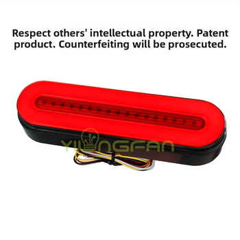 LED zadné svetlo na príves – 2835SMD, DC 10-30V, 500 lm, Model YLF-TD001