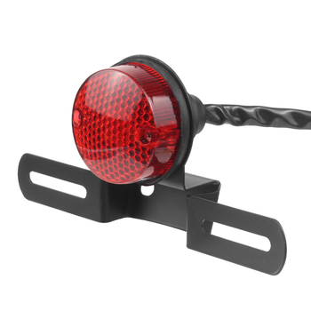 Zadné svetlo na motorku JH2, 5W, 12V, žiarovka, univerzálna kompatibilita s Harley, Jialing, Honda