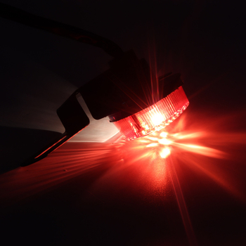 Zadné svetlo na motorku JH2, 5W, 12V, žiarovka, univerzálna kompatibilita s Harley, Jialing, Honda