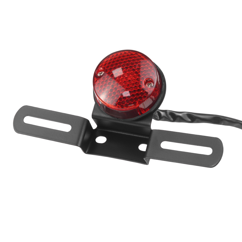 Zadné svetlo na motorku JH2, 5W, 12V, žiarovka, univerzálna kompatibilita s Harley, Jialing, Honda