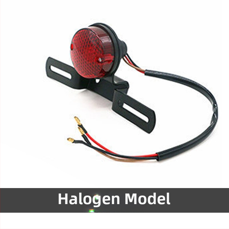 Zadné svetlo na motorku JH2, 5W, 12V, žiarovka, univerzálna kompatibilita s Harley, Jialing, Honda