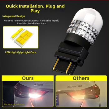 LED svjetlo za kočnice automobila 7443-9SMD-3030, 12V, 6.96W, 636.49lm