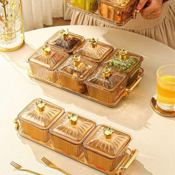 Staklena posuda za voće za dnevni boravak, jednostavan stil, prvoklasna kvaliteta