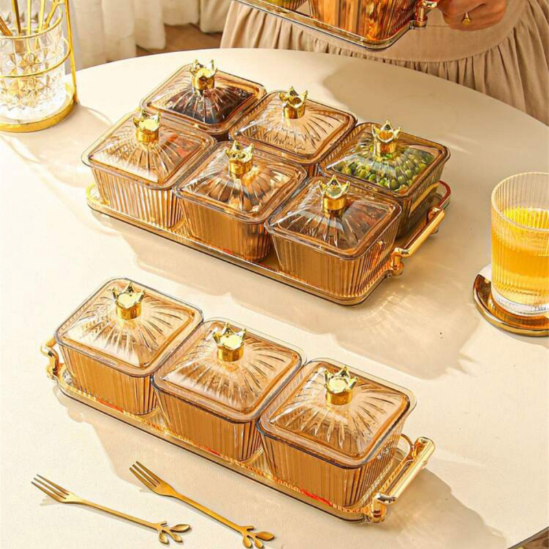 Staklena posuda za voće za dnevni boravak, jednostavan stil, prvoklasna kvaliteta