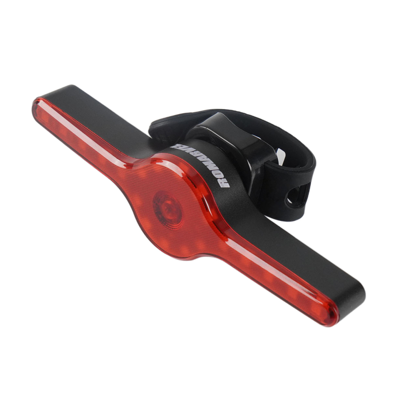 ROMARVEL velosipēda aizmugures gaisma ar attālināto vadību, LED bremžu sensoru un brīdinājuma gaismu kalnu un pilsētas velosipēdiem