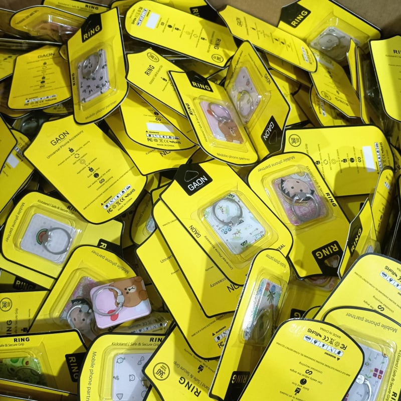 Držač prstena za mobitel, karikatura stil, model Cartoon ring buckle, materijal plastika, univerzalna kompatibilnost