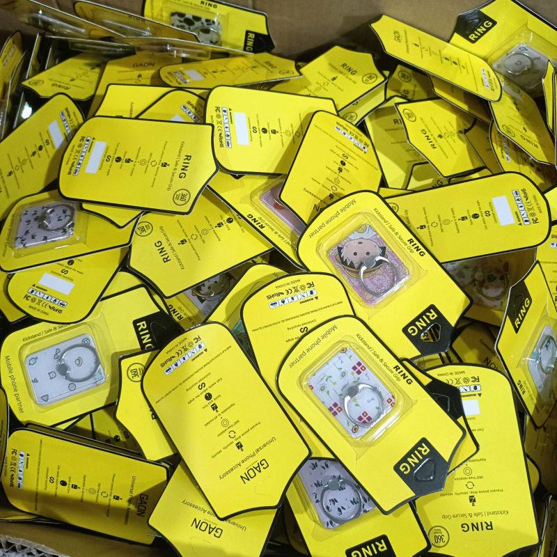 Držač prstena za mobitel, karikatura stil, model Cartoon ring buckle, materijal plastika, univerzalna kompatibilnost