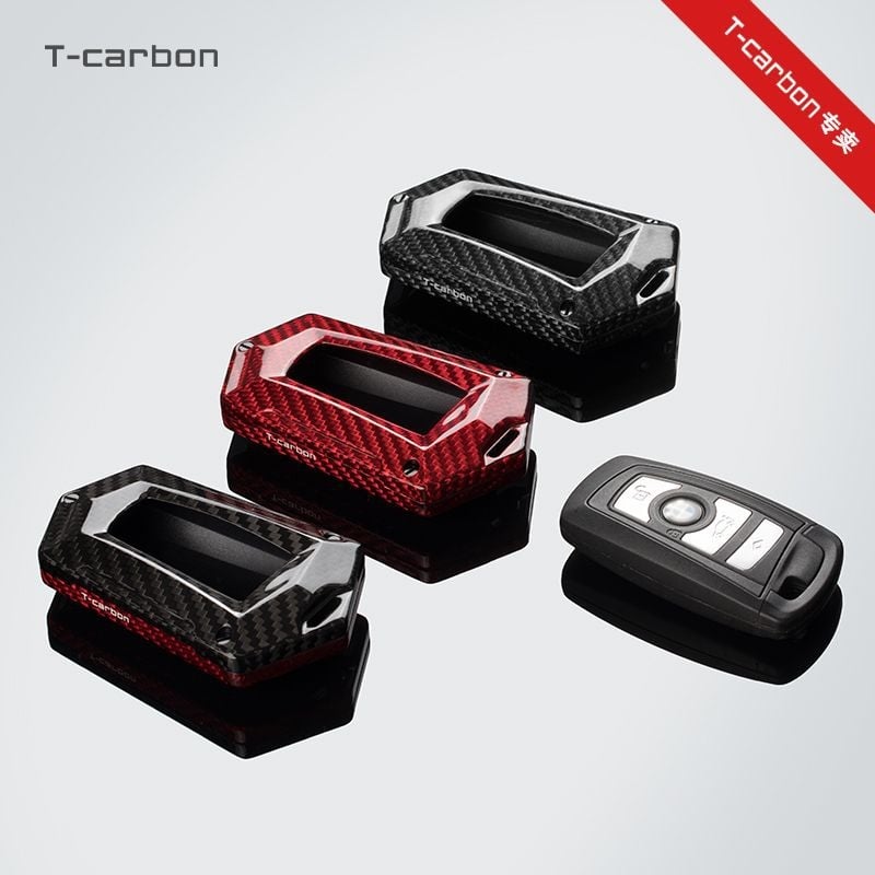 Kućište ključa BMW od karbonskih vlakana i stakloplastike, model CYSXL-BX1005-BMA, marka T-Carbon