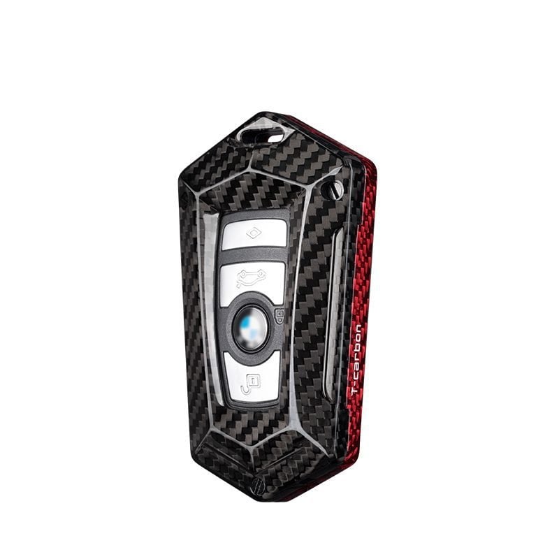 Kućište ključa BMW od karbonskih vlakana i stakloplastike, model CYSXL-BX1005-BMA, marka T-Carbon
