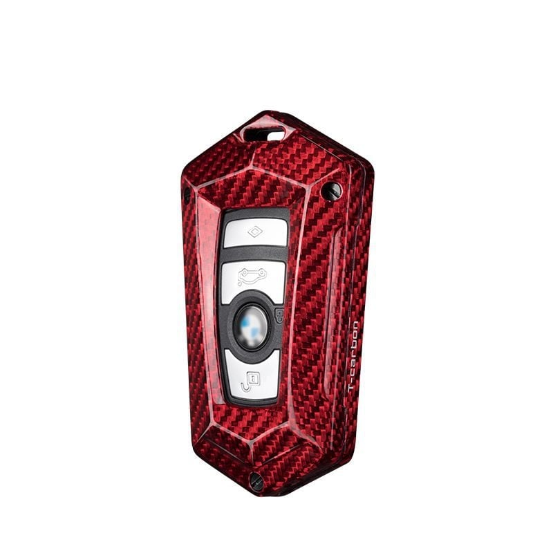 Kućište ključa BMW od karbonskih vlakana i stakloplastike, model CYSXL-BX1005-BMA, marka T-Carbon