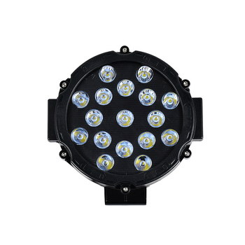 LED работна лампа за офроуд камиони, 17 светодиода, 51W, 220V, пластмасов корпус, живот 3000 ч, марка Jingsheng