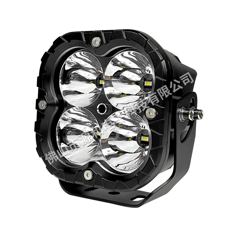 LED работна светлина за автомобили YH-1 за всички модифицирани превозни средства, 80W, 12–36V DC, ADC12 алуминий, живот над 50 000 ч