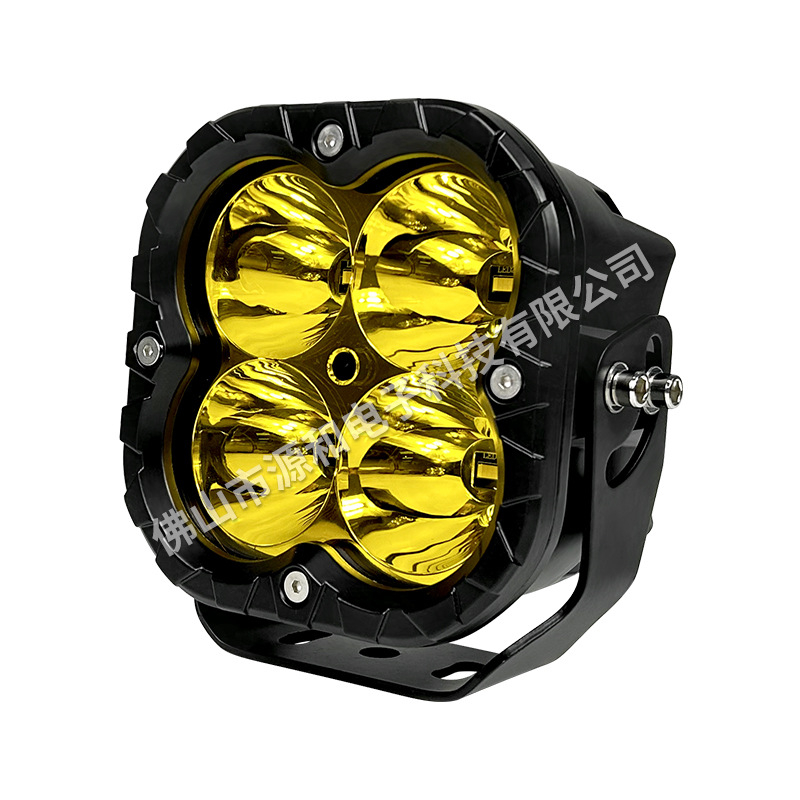 LED работна светлина за автомобили YH-1 за всички модифицирани превозни средства, 80W, 12–36V DC, ADC12 алуминий, живот над 50 000 ч