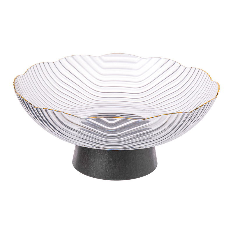 Amart Plastični tanjur za voće za dnevni boravak – jednostavan stil, lansiranje 2025., tanjur za voće, suho voće i orašasti plodovi