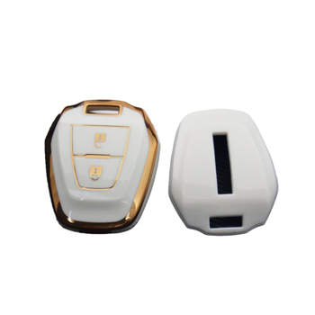 Isuzu kućište ključa za dva ključa, ravna ploča, TPU materijal, kućište daljinskog upravljanja