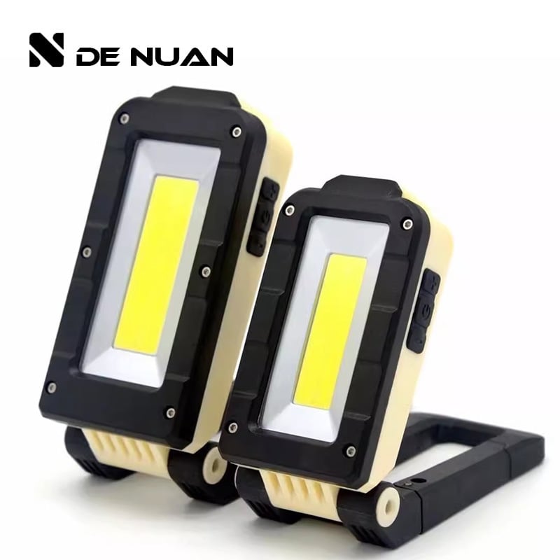 Lumină de camping cu LED COB, încărcare USB, lampă pliabilă cu unghi larg de citire, 5V 5W