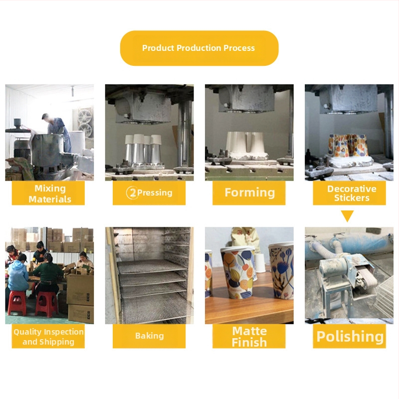 Okrugli tanjur od vlakana bambusa, japanskog stila posuđe, površina s decalom, prilagođeni logo