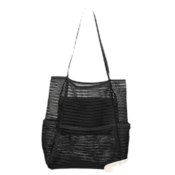Plažanska mrežasta torba preko ramena – najlon, 20–35L, prozračna, vodootporna i antibakterijska, unisex, urbani stil, za slobodno vrijeme putovanja