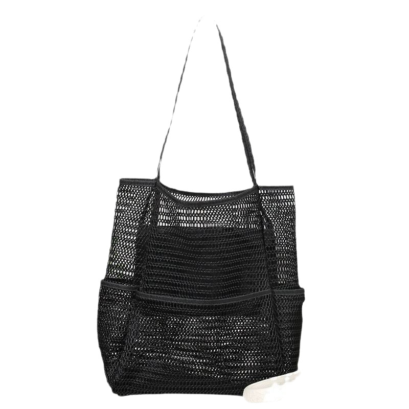 Plažanska mrežasta torba preko ramena – najlon, 20–35L, prozračna, vodootporna i antibakterijska, unisex, urbani stil, za slobodno vrijeme putovanja