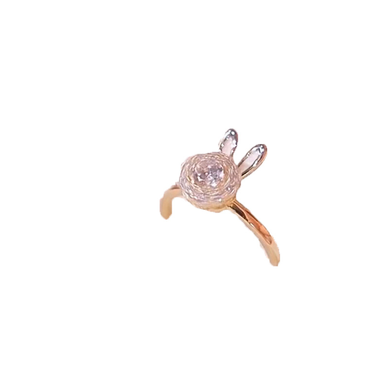 Bakreni prsten s cirkonovim ugradom, model 21411118863, ženski modni prsten, Baoyu Jewelry Factory