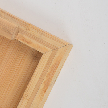 Tavă din lemn masiv, pătrat — suprafață vopsită cu spray, stil modern minimalist, personalizabil