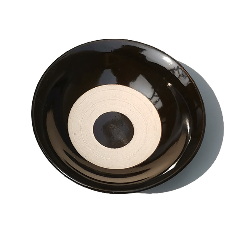 Keramička zdjela za vino, retro stil, okrugli oblik, ručno oslikana površina, pogodna za mikrovalnu pećnicu