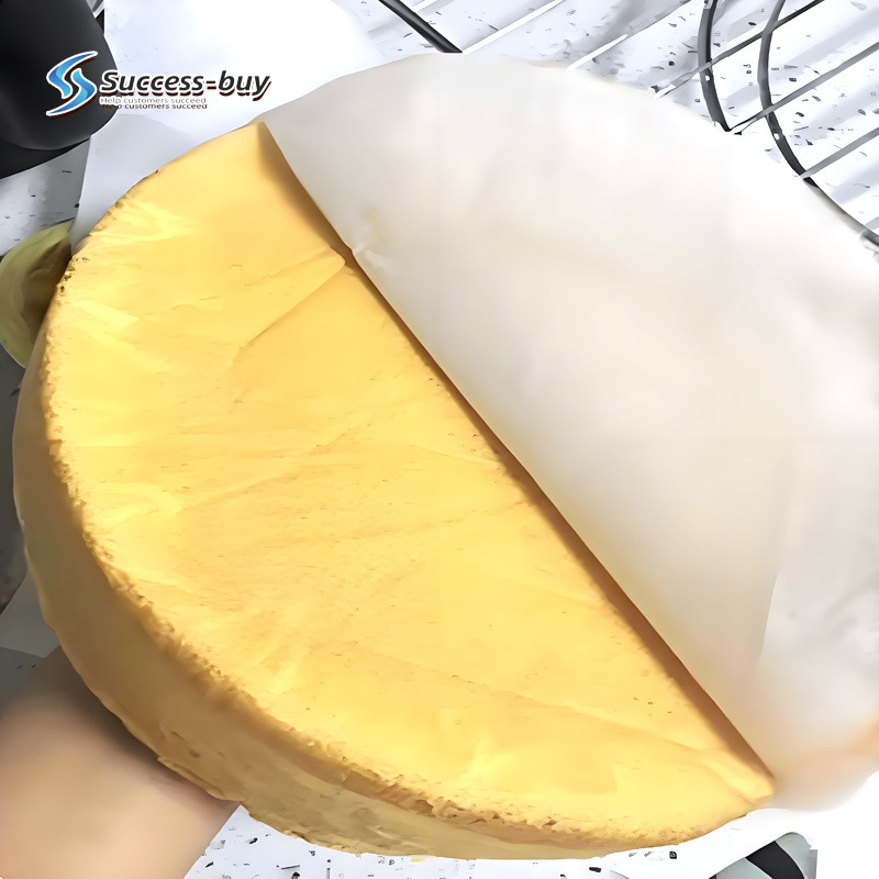 Dvostrani papir za pečenje sa silikonskim premazom za kalupe za tortu – podloga za demoulding, sirova drvena pulpa, 36 g/m²