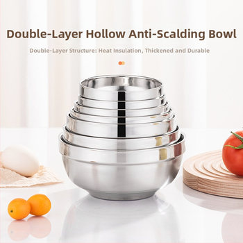 Dvoslojna posuda od 304 nehrđajućeg čelika s poliranim površinama, nije pogodna za mikrovalnu, namijenjena djeci