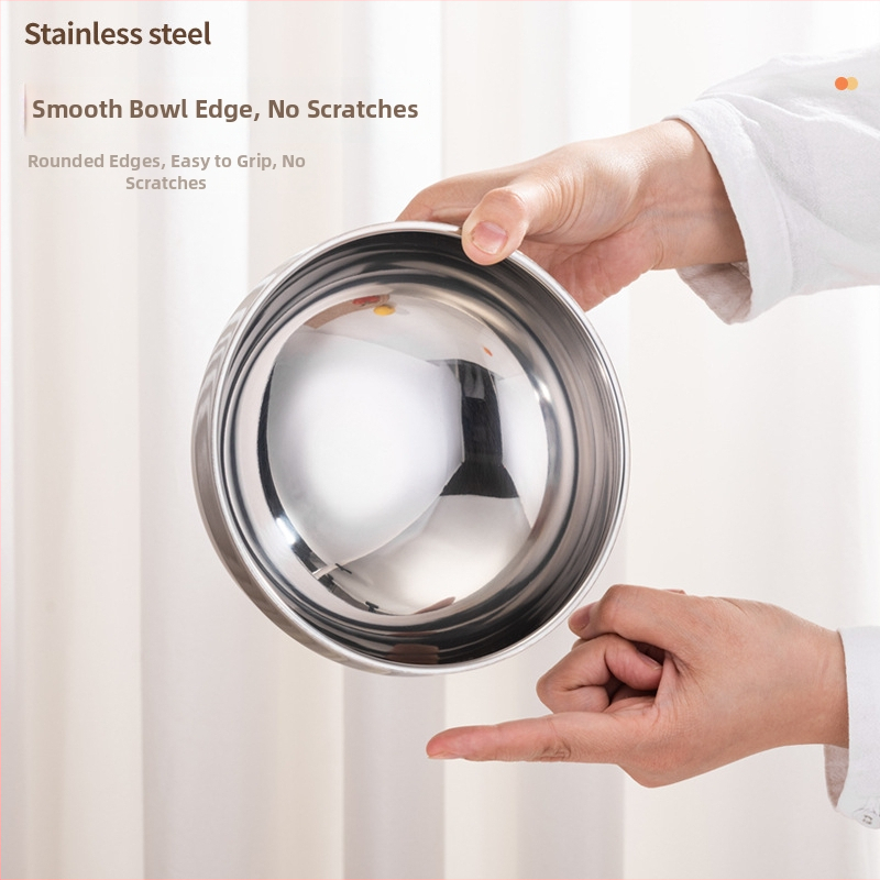 Dvoslojna posuda od 304 nehrđajućeg čelika s poliranim površinama, nije pogodna za mikrovalnu, namijenjena djeci