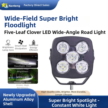 LED работна светлина за офроуд автомобил, 50W, DC12–60V, 6000–6500K, 30000h, LED източник, алуминиев корпус с PS капак