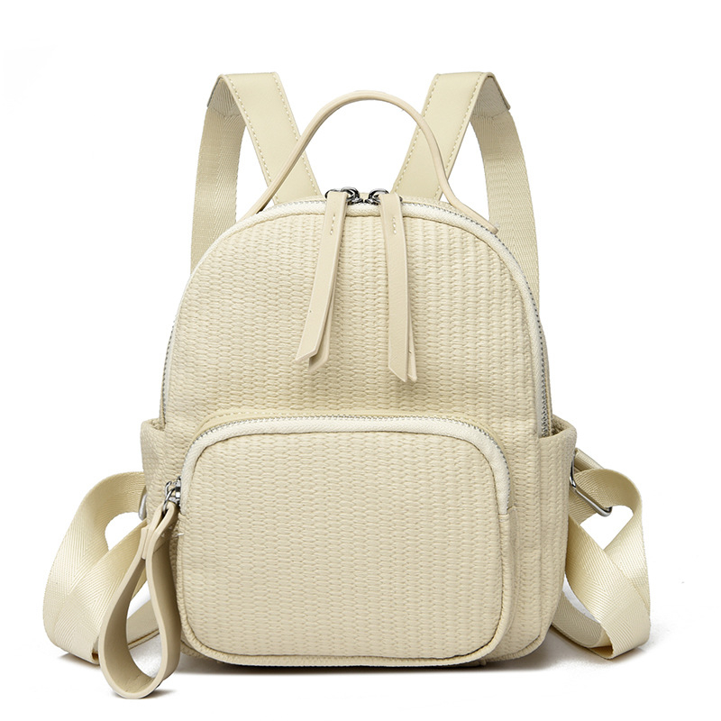 Női hátizsák Oxford anyagból, cipzáros zárás, telefonrekesz, poliészter bélés, belső zseb