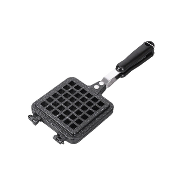 Kvadratni kalup za pečenje od aluminijske legure za waffles i tortu, neprijanjajući, kompatibilan s plinskim štednjama