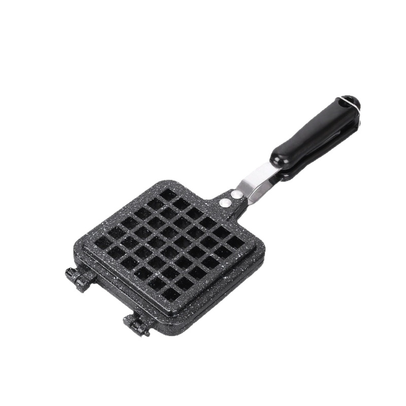 Kvadratni kalup za pečenje od aluminijske legure za waffles i tortu, neprijanjajući, kompatibilan s plinskim štednjama