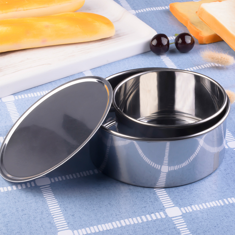 Kalupa za kolače od nehrđajućeg čelika s uklonjivim dnom, okrugla, 5–6 inča, za cheesecake chiffon