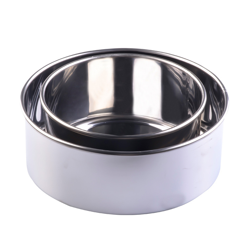 Kalupa za kolače od nehrđajućeg čelika s uklonjivim dnom, okrugla, 5–6 inča, za cheesecake chiffon