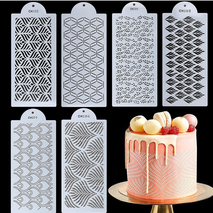 XIMAN tort sablon – virág permetező forma, modern egyszerű stílus, származás Jinhua