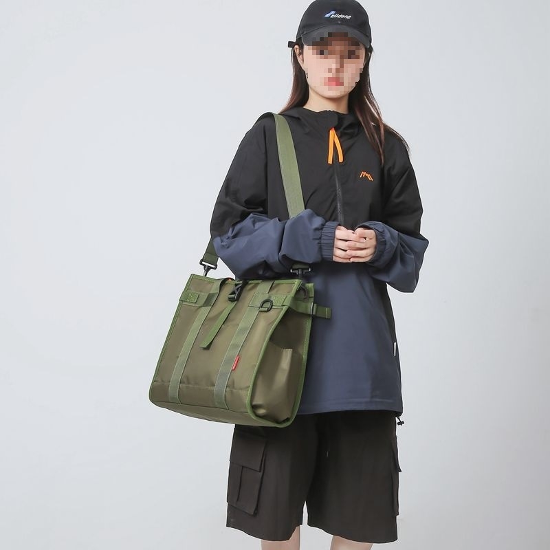 Férfi crossbody táska, nagy kapacitású, PU bőr, Oxford bélés, 2025 tavasz