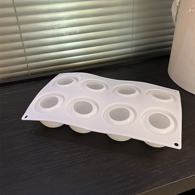 Jablková silikónová forma na tortu; vhodná na ovocný mousse tortu a zmrzlinu (Značka: Qunhao; Materiál: Silikón; Tvar: Jablko; Kategória: Forma na tortu; Účel: Ovocný mousse torta / zmrzlina)