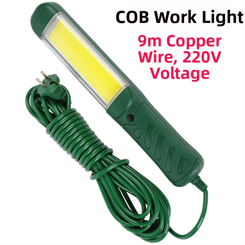 LED COB pracovné svetlo 35W, 220V, magnetická základňa, model QY-COB