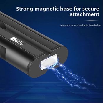 Black Panther Forest X608 φορητός φακός χειρός με φωτισμό έως 2000 lm, μπαταρία 4400 mAh, χρόνος φόρτισης 10 ωρών, μπαταρία 18650, περίβλημα από κράμα αλουμινίου