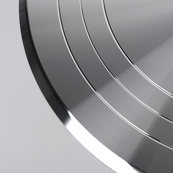 Okretna podloga za ukrašavanje torti od aluminijske legure | okrugli oblik | protuklizna | za profesionalnu upotrebu