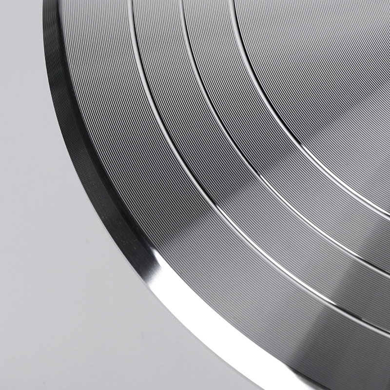 Okretna podloga za ukrašavanje torti od aluminijske legure | okrugli oblik | protuklizna | za profesionalnu upotrebu