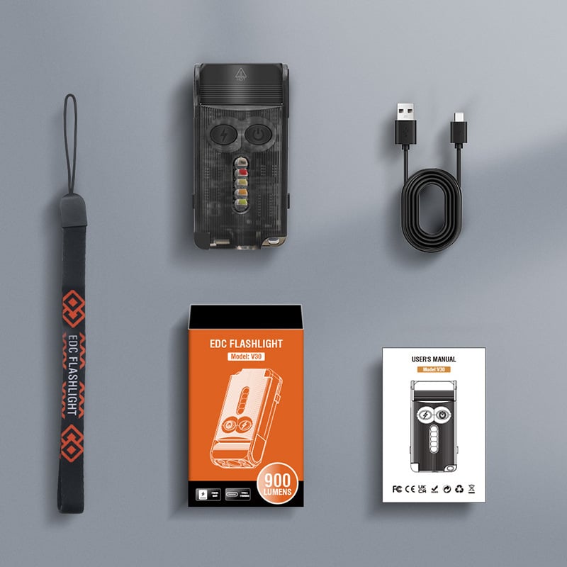 Višenamjenska ručna svjetiljka s 360° rotirajućom glavom, 2000mAh punjiva baterija, LED 15W, aluminijsko kućište, ručno generiranje energije, trajanje 3,5 sati