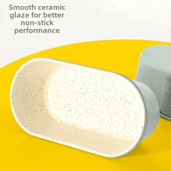 Guyi Čelična forma za pečenje od karbonske čelika – eliptična Basque cheesecake forma, moderan minimalistički stil