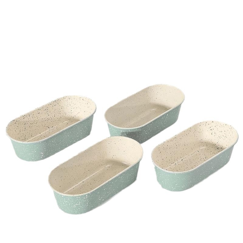 Guyi Čelična forma za pečenje od karbonske čelika – eliptična Basque cheesecake forma, moderan minimalistički stil