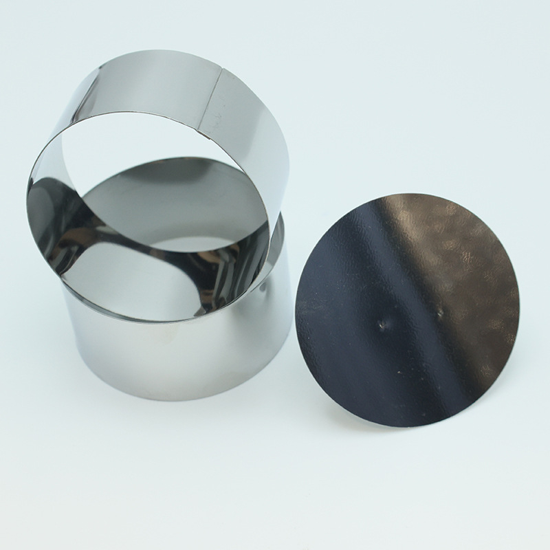 Nehrđajući čelični set kalupa za mousse – nepravilni geometrijski oblici (zvijezda, srce, cvijet, krug) za kekse i torte