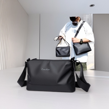 Muška torba preko ramena Cebiy Kate, vodootporna membrana, podstava od poliestera, prozračna i otporna na habanje, proljeće 2024