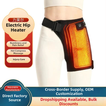 Protecție electrică a coapsei cu masaj Moxibustion și compresie caldă pentru șold, 5V, 9W, 45–65°C, cablu de control 100 cm, greutate 200 g