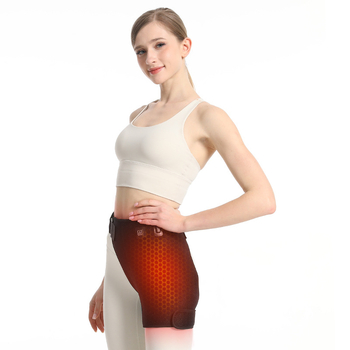 Protecție electrică a coapsei cu masaj Moxibustion și compresie caldă pentru șold, 5V, 9W, 45–65°C, cablu de control 100 cm, greutate 200 g